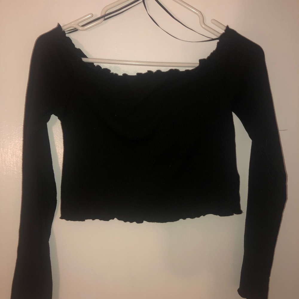 A off the shoulder top